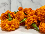 Marigold Heads Only-Orange